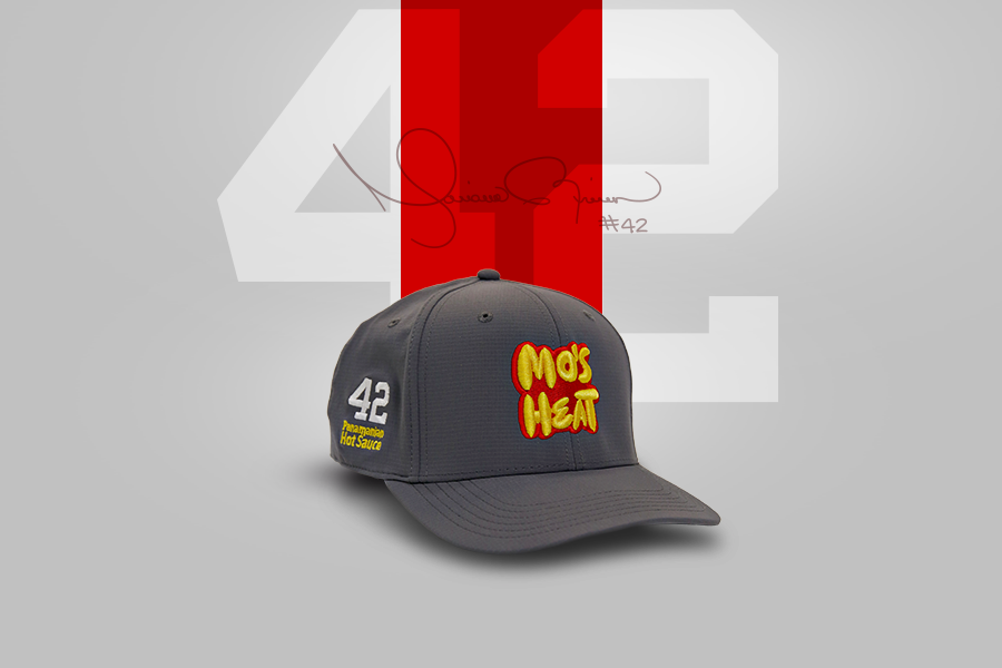 Gray Snapback Cap